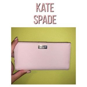 Late Spade Light Pink Wallet